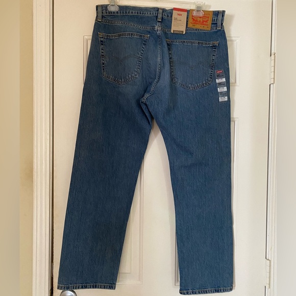 NWT Men’s Levi’s 505 Regular Jeans 36x29 - Picture 2 of 3